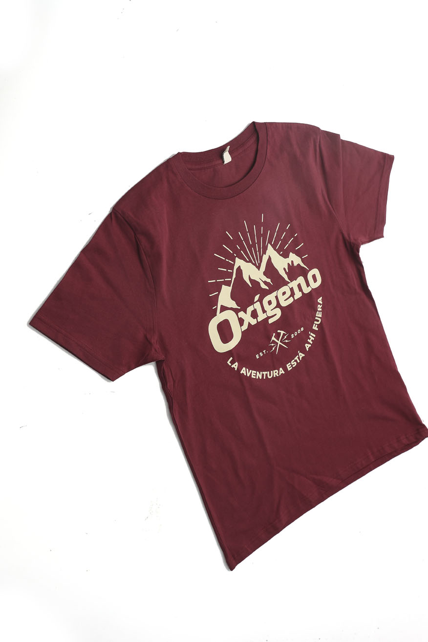 Oxígeno | Suscripción 5 Números con Camiseta Oxígeno Ropegun (Hombre)